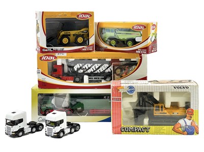 Lot 865 - Commercial and Excavation vehicles by Joal and Cararama (x7)