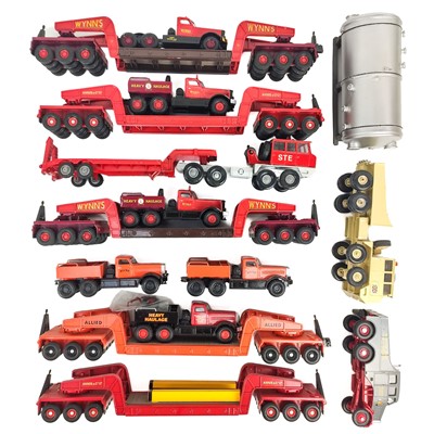 Lot 870E - Heavy Haulage by Corgi / Solido