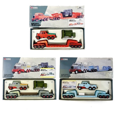 Lot 870F - Corgi Heavy Haulage x3
