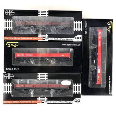 Lot 609 - FTG & KMRC Rail Freight "00" gauge wagons (x8)