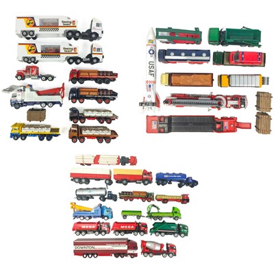 Lot 870H - Commercial Vehicles un-boxed diecast mostly Corgi