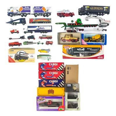 Lot 870I - Commercial vehicles boxed and un-boxed Corgi / Oxford / Joal etc.