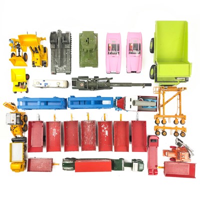 Lot 870K - Diecast - mixed lot Construction / Military etc