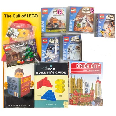 Lot 819B - Lego books / Lego Star wars etc.