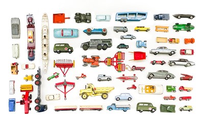Lot 872A - Playworn Diecast Dinky / Corgi / Lesney / Spoton