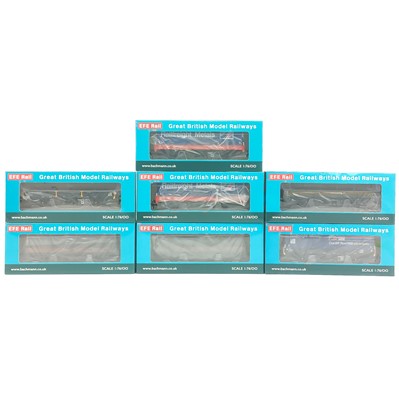 Lot 614 - EFE Rail (Bachmann) BR, SEA, SPA and PIKE "00" wagons (x7)
