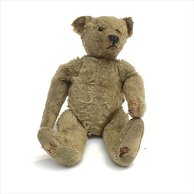Lot 600Y - An early 20th century Steiff teddy bear, with...