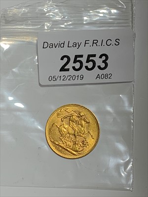 Lot 2553 - A Sovereign 1913