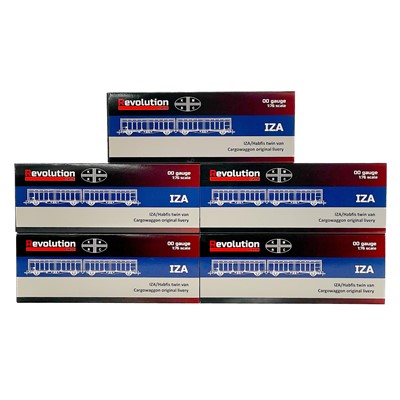 Lot 619M - Revolution Twin packs of IZA / Habfis Cargowaggon vehicles (x5 packs i.e. 10 vehicles)