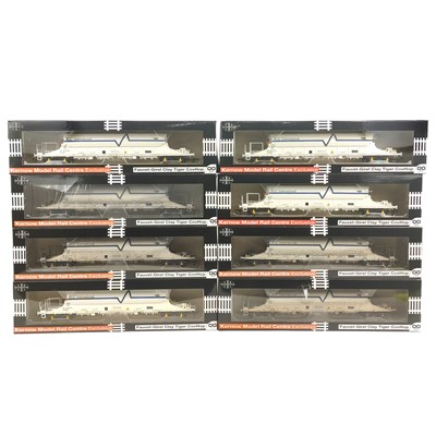Lot 619R - Kernow Model Rail Centre Cornish Interest China Clay Vehicles (x8)