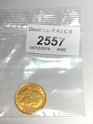 Lot 2557 - A Sovereign 1904