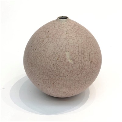 Lot 1496 - A David Leach studio pottery spherical vase,...