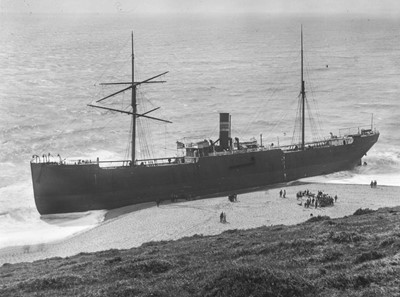 Lot 294 - The Frank Strike Collection of Cornish Shipwreck Lantern Slides