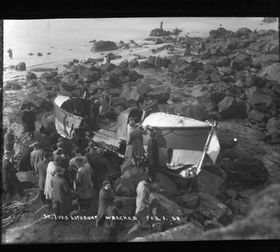 Lot 294 - The Frank Strike Collection of Cornish Shipwreck Lantern Slides