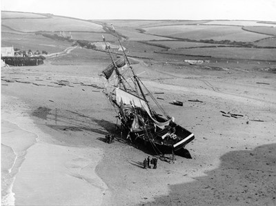 Lot 294 - The Frank Strike Collection of Cornish Shipwreck Lantern Slides
