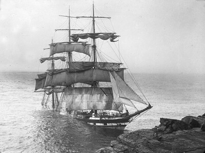 Lot 294 - The Frank Strike Collection of Cornish Shipwreck Lantern Slides