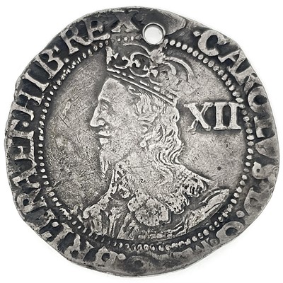 Lot 116 - Charles I Shilling Holed