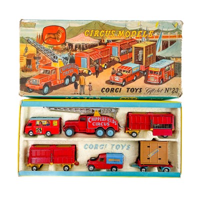 Lot 878A - Corgi Toys Chipperfields Circus Gift Set No. 23