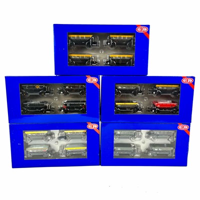 Lot 620K - Heljan "00" ZFV Dogfish Hopper Wagons Four Packs (x5) i.e. 20 wagons