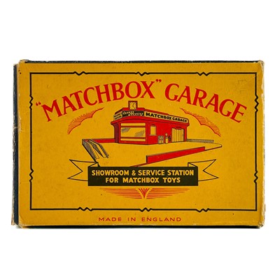 Lot 877 - Matchbox Garage - showroom and service station for Matchbox Toys