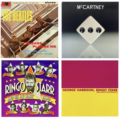 Lot 42 - The Beatles, four 12" albums related to the band.