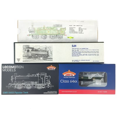 Lot 631B - GWR / BR (WR) "00" Shunting / Branch engines - 1366, 56XX, 64XX, 94XX (4 engines)