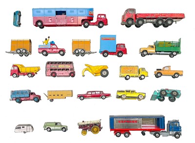 Lot 878G - Diecast playworn vehicles Dinky / Corgi / Lesney / Spot On etc.