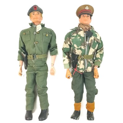 Lot 879A - Talking Action Man Commander Boxed - two different