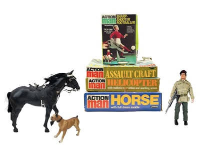Lot 879B - Action Man figures and accessories