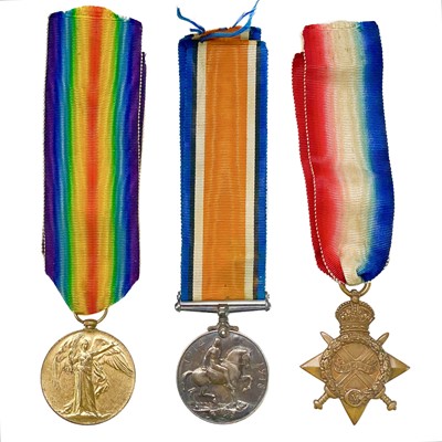 Lot 249 - WWI 1914/15 Trio R.A.M.C.