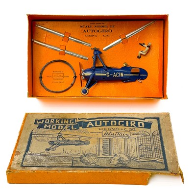Lot 882F - Britains working model autogiro No. 1392