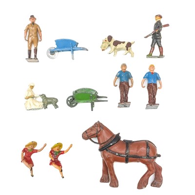 Lot 883B - Farm Figures by Benbros, Charbens, Crescent, Roydon and Taylor & Barrett