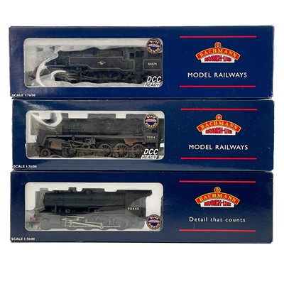Lot 635B - BR Standard Classes of steam engines - 80xxx, 90xxx and 92xxx (3 engines)