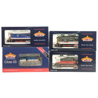 Lot 636B - BR Diesel "00" Shunting locomotives: "Special Liveries" Class 03 and 08 (x4 engines)
