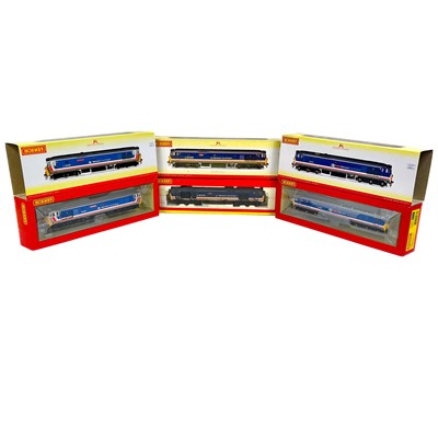 Lot 638B - BR Diesels lass 50 (D400-D449) Hornby NSE liveries (x3 engines)