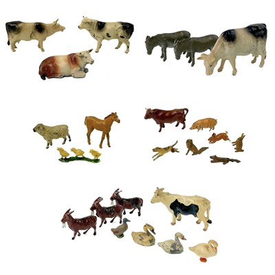 Lot 883Y - Lead farm animals, Pixieland & Kew, Taylor & Barrett