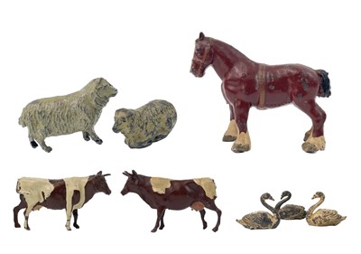 Lot 883Z - Johillco lead farm animals etc.