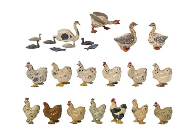 Lot 884B - Britains - poultry, ducks, geese etc.