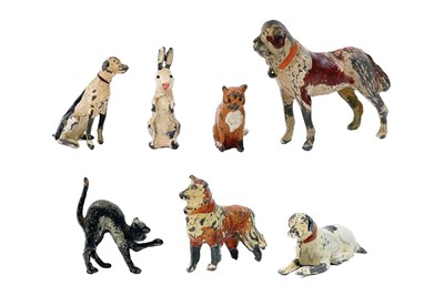 Lot 884C - Britains - smaller animals dogs, cats, etc.
