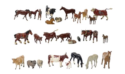 Lot 884D - Britains - farm animals, horses, cows, sheep, pigs etc.