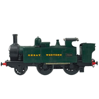 Lot 671 - "0" gauge 2 rail GWR Metro 2-4-0 tank locomotive - Cornwall Interest