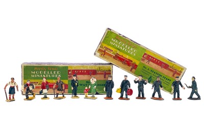 Lot 662 - Hornby Series Modelled Miniatures (x2) sets