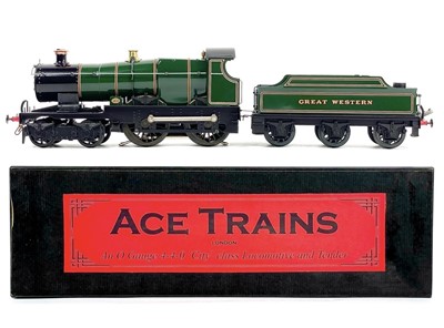 Lot 679 - "0" gauge Ace Trains GWR City 4-4-0 2 or 3 rail