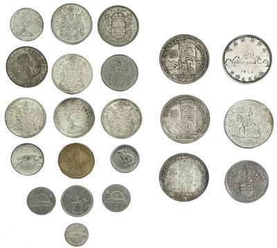 Lot 122 - Canada Silver Coinage etc.