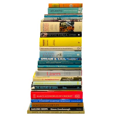 Lot 628 - Transport - Shipping and other books (approx. 30 books)