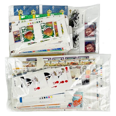 Lot 409 - G.B. Mint Decimal Commemorative (Non-Machin) stamps 1990-98. Face value in excess of £530