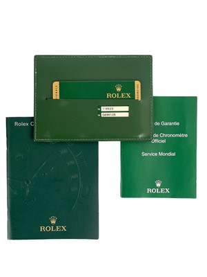 Lot 475 - Rolex - A Rolex Cosmograph Daytona 18ct gold and steel gentleman's bracelet wristwatch, ref. 116523.