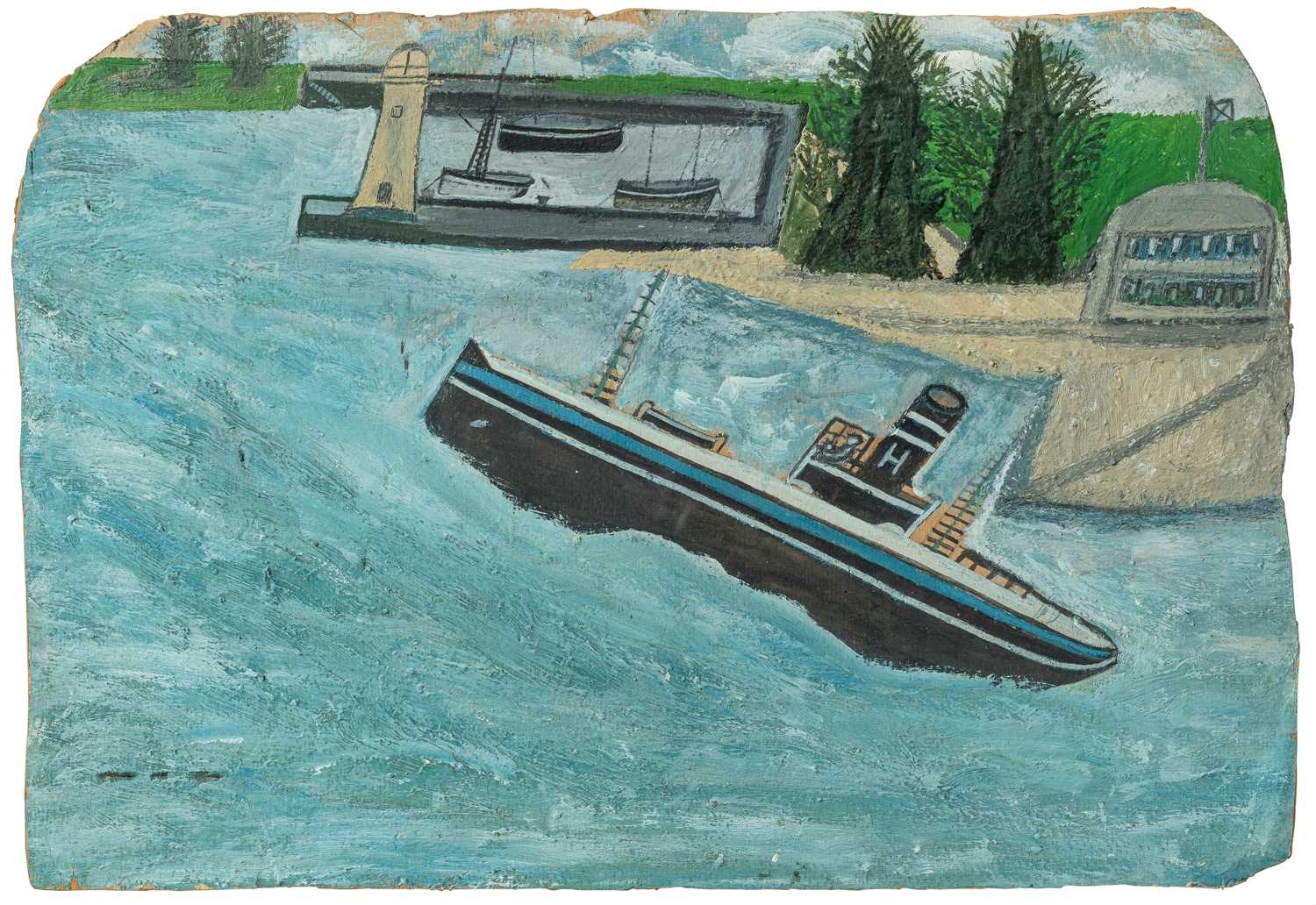 Lot 32 - Alfred WALLIS (1855-1942)