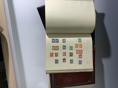 Lot 510 - Three albums containing mostly mint G.B....