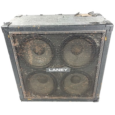 Lot 216 - Vintage Laney 4X10 bass cabinet.